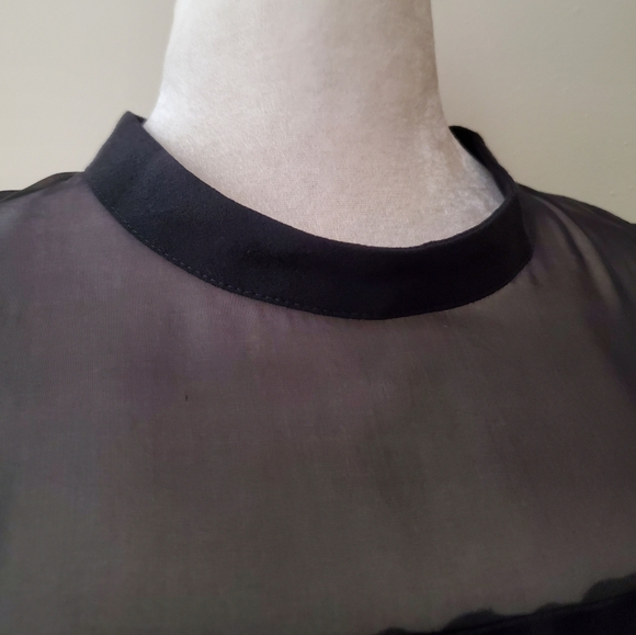 Pinko Silk Ruffle Blouse - Picture 6 of 14